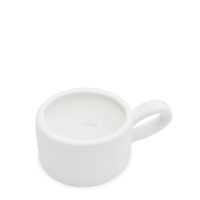 Kandelaar klei met kaars